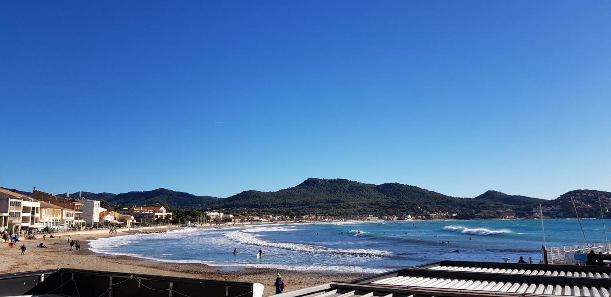 Les Pieds Dans L'Eau Apartment Saint-Cyr-sur-Mer Bagian luar foto